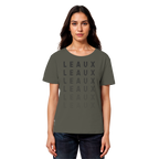 LEAUX classic schwarz - Womens Organic T-Shirt