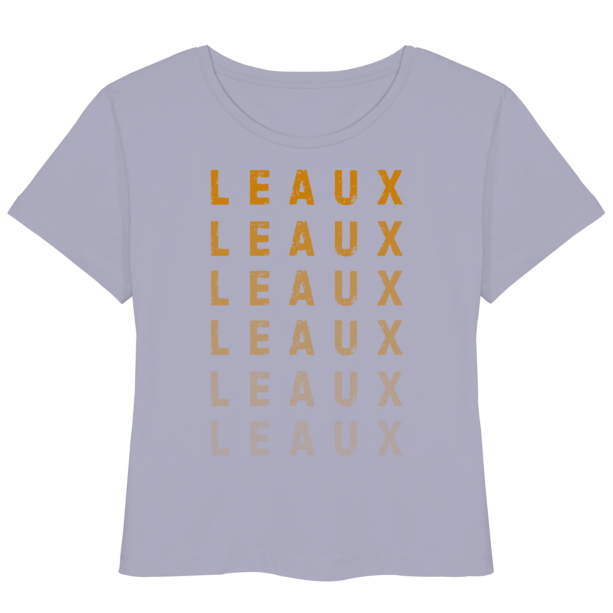 LEAUX classic orange - Womens Organic T-Shirt