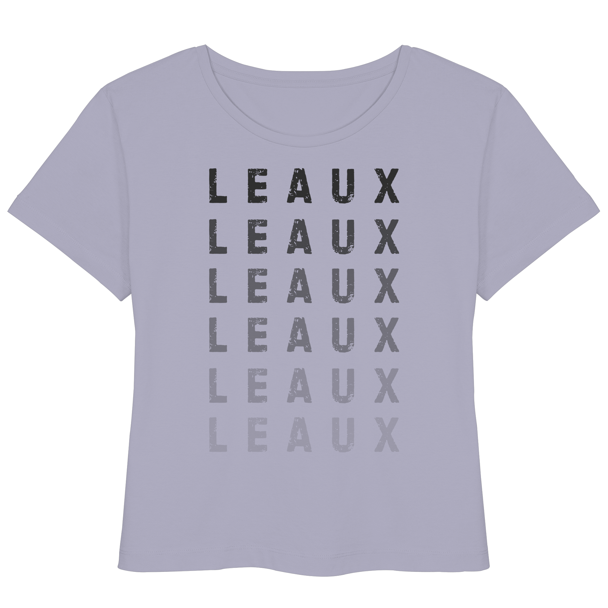 LEAUX Classics – Logo Gradient Black Women Lightweight Shirt