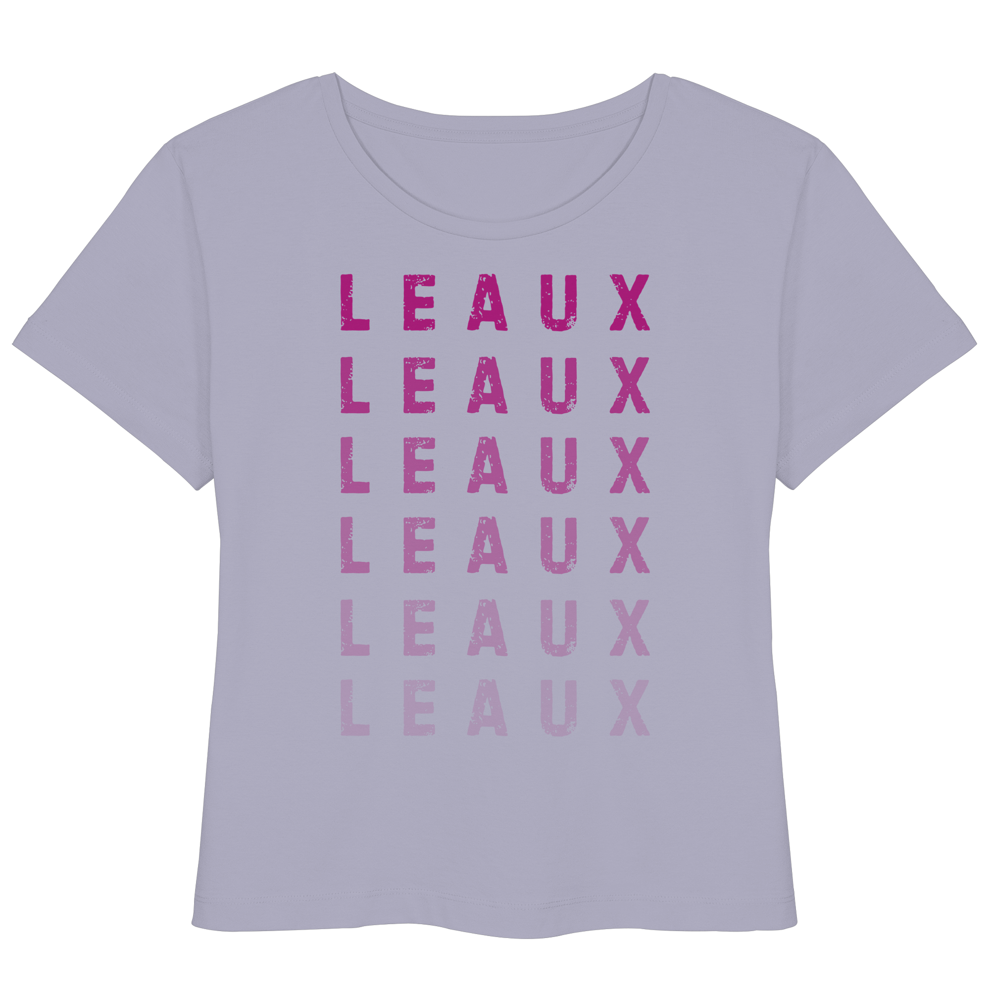 LEAUX Classics – Logo Gradient Magenta Women Lightweight Shirt