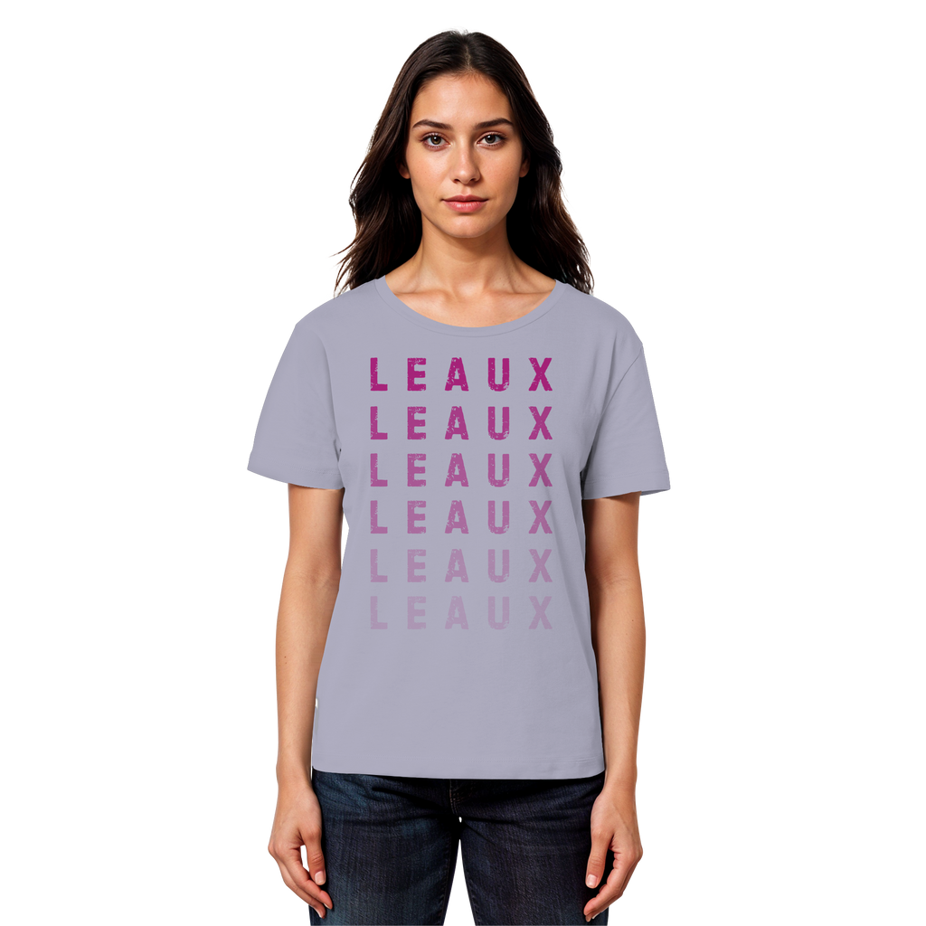 LEAUX classic magenta - Womens Organic T-Shirt