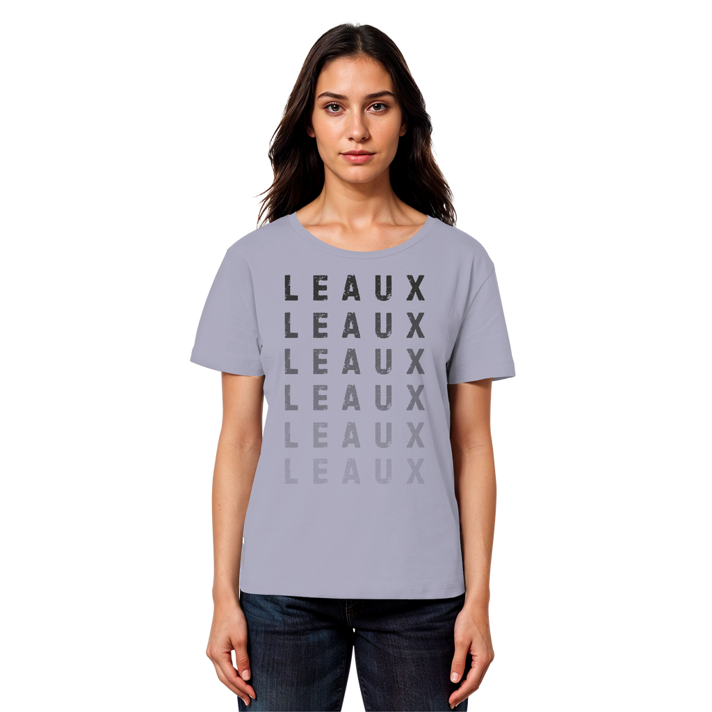 LEAUX classic schwarz - Womens Organic T-Shirt