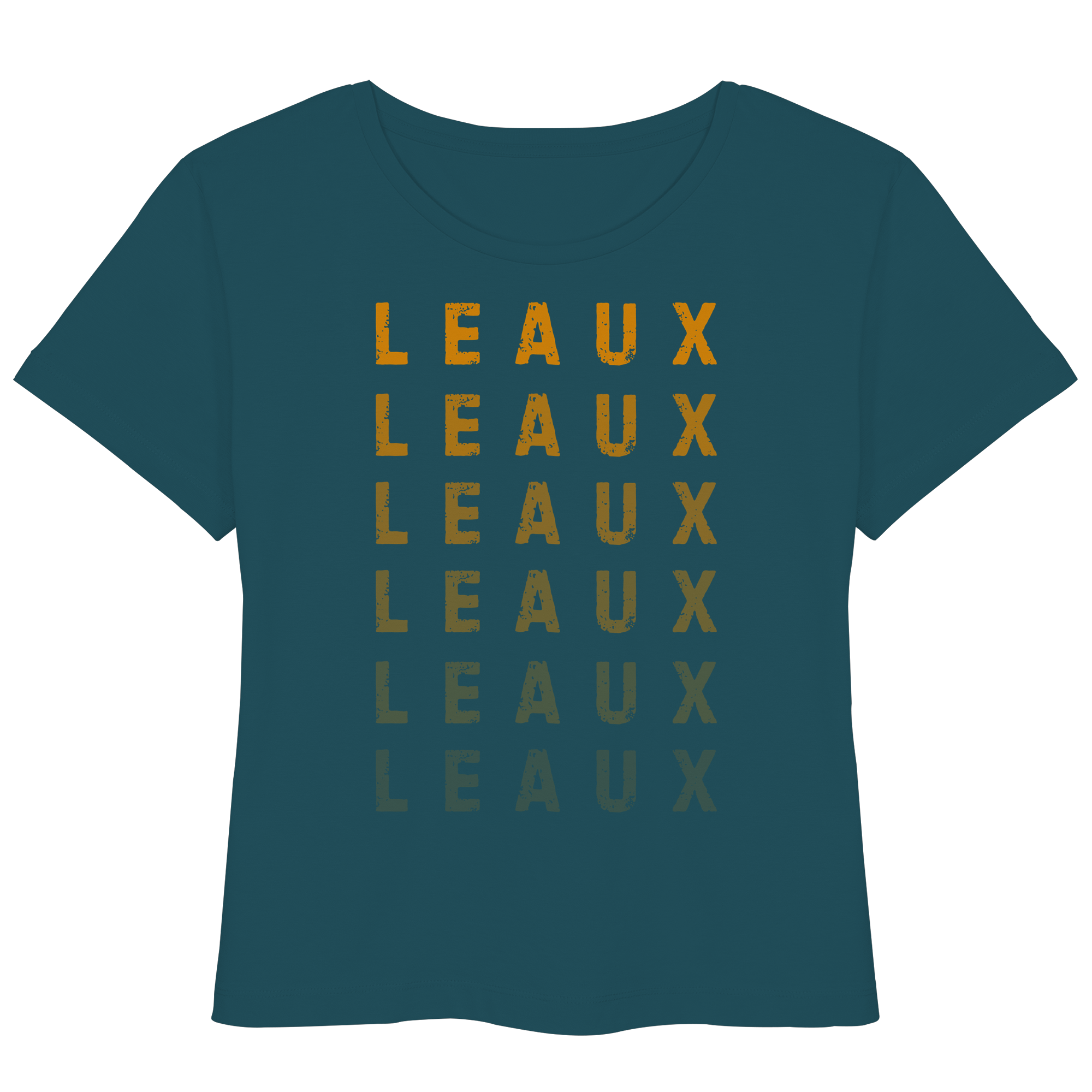 LEAUX classic orange - Womens Organic T-Shirt