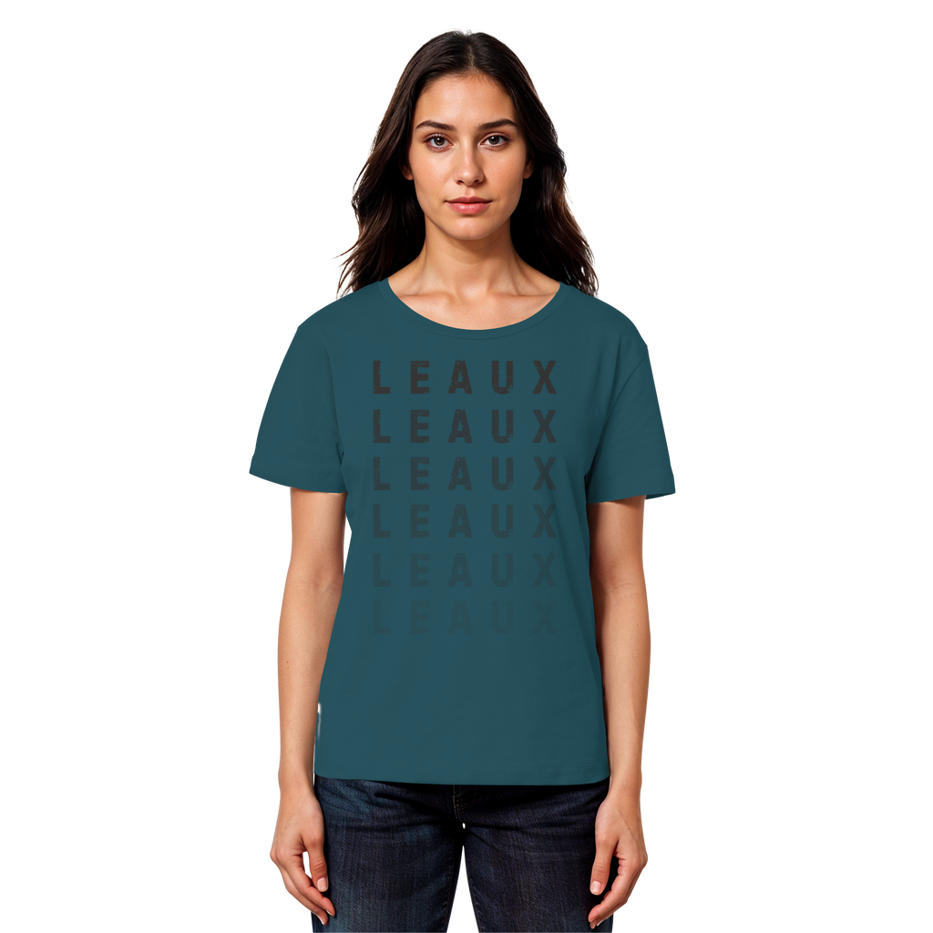 LEAUX classic schwarz - Womens Organic T-Shirt