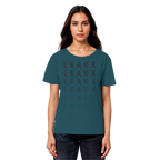 LEAUX classic schwarz - Womens Organic T-Shirt
