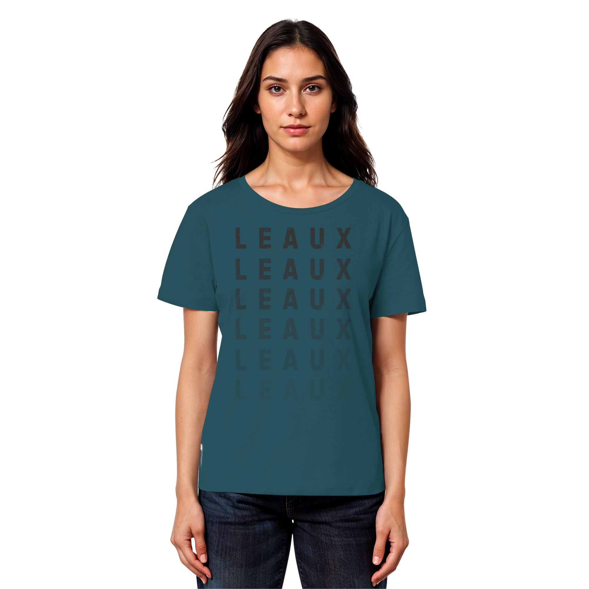 LEAUX classic schwarz - Womens Organic T-Shirt