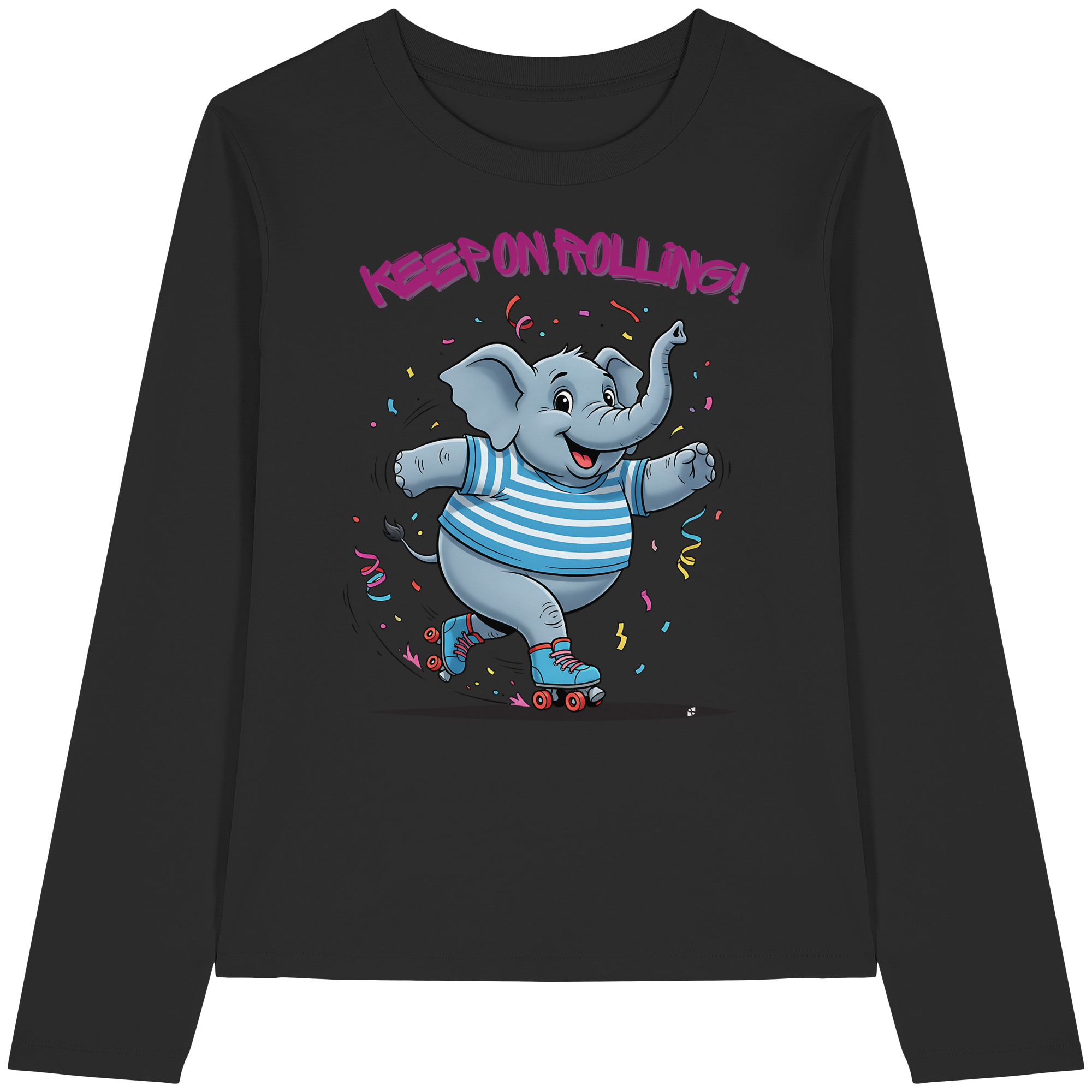RollerFant - Womens Organic Longsleeve T-Shirt