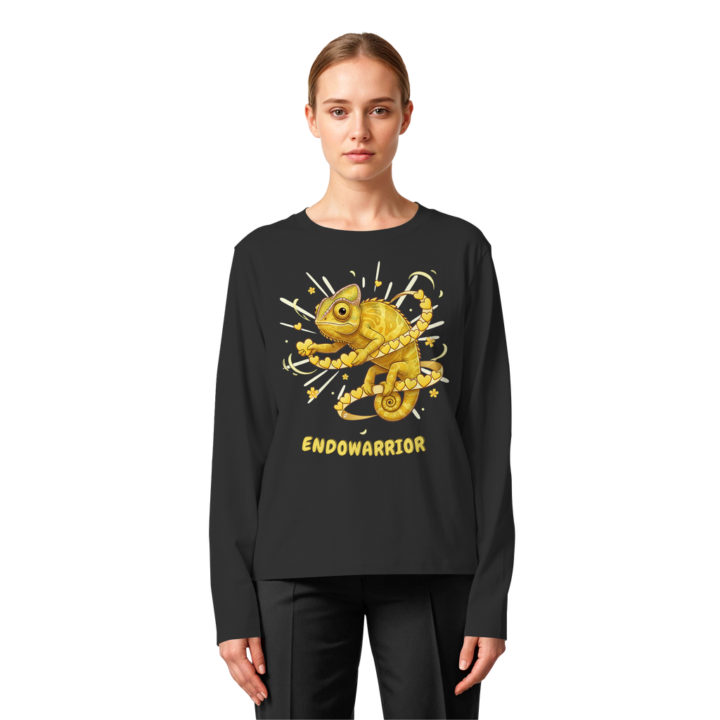 Endowarrior - Womens Organic Longsleeve T-Shirt