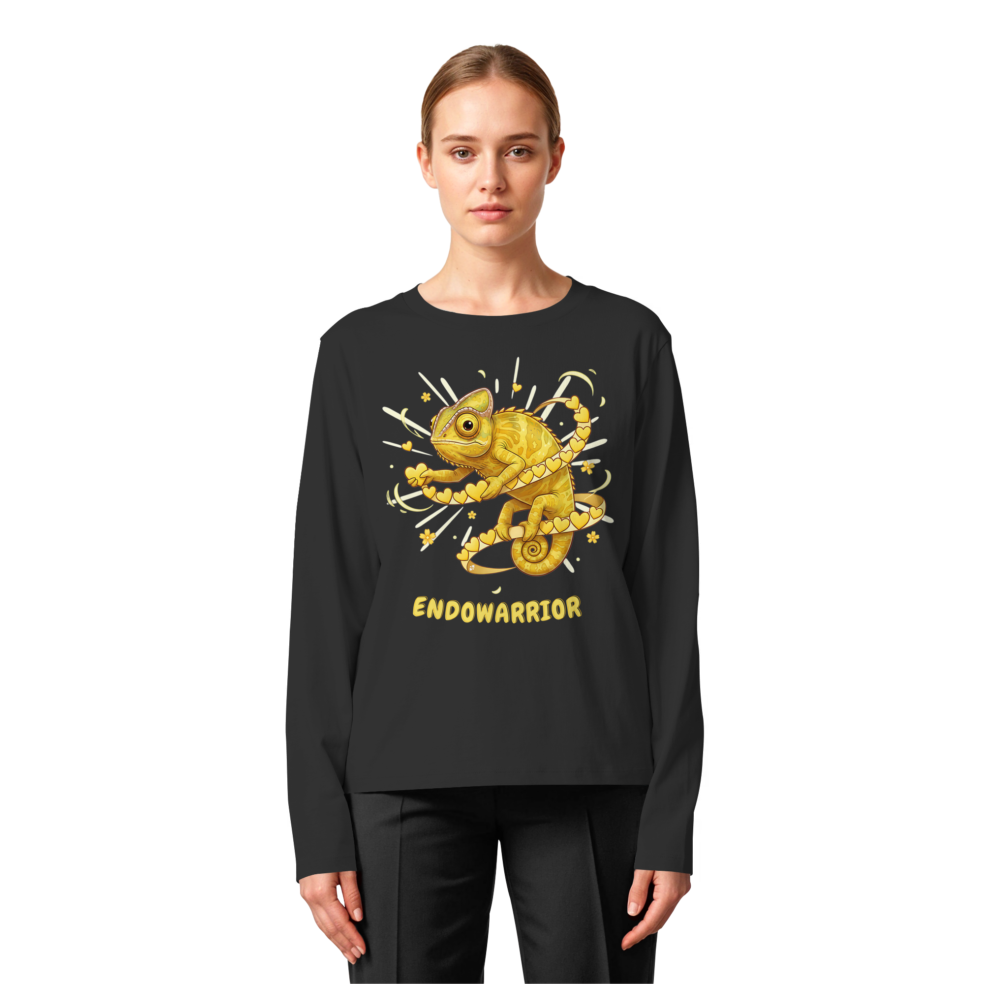 Endowarrior - Womens Organic Longsleeve T-Shirt
