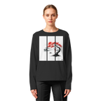 Kirschblüten Vibes - Womens Organic Longsleeve T-Shirt