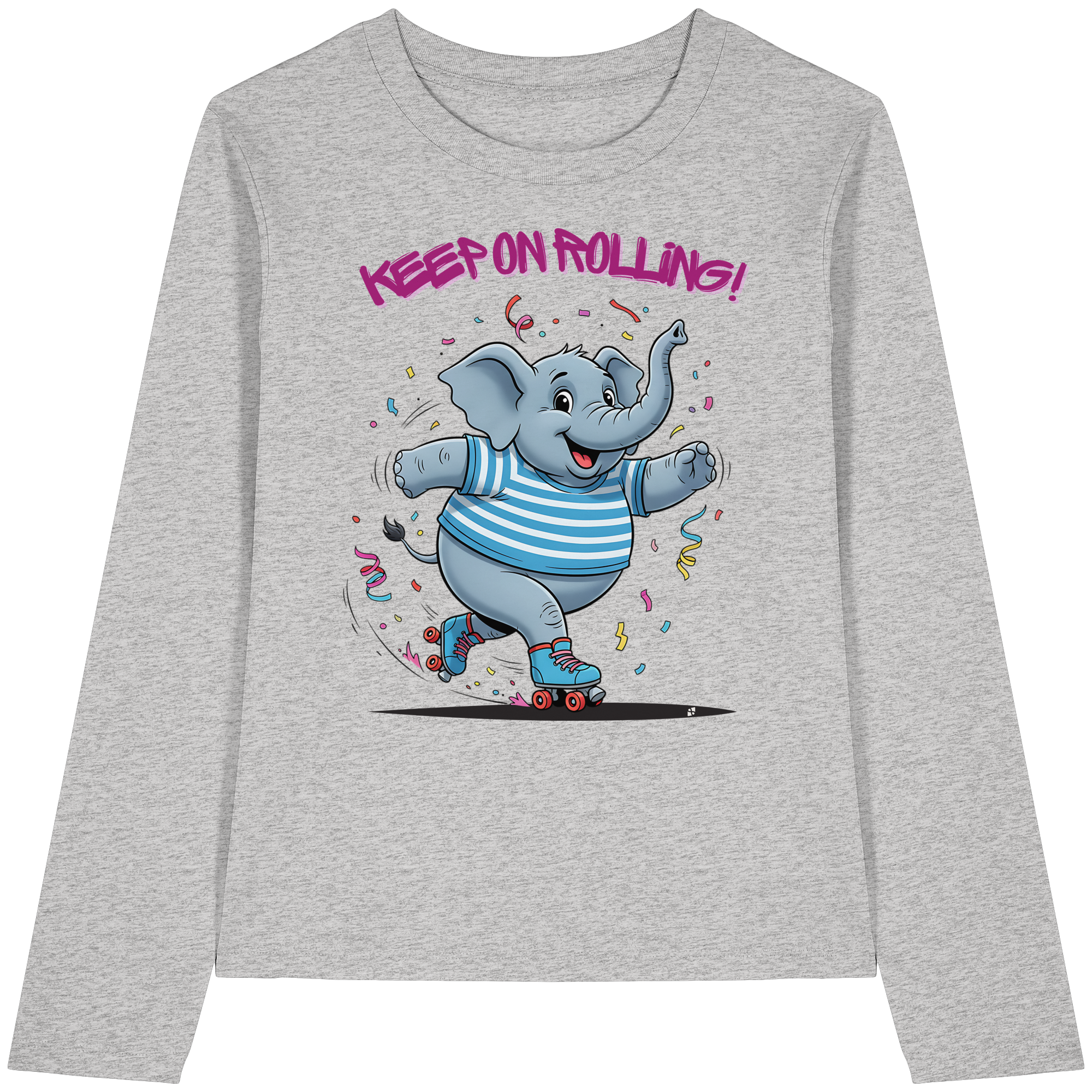 RollerFant - Womens Organic Longsleeve T-Shirt