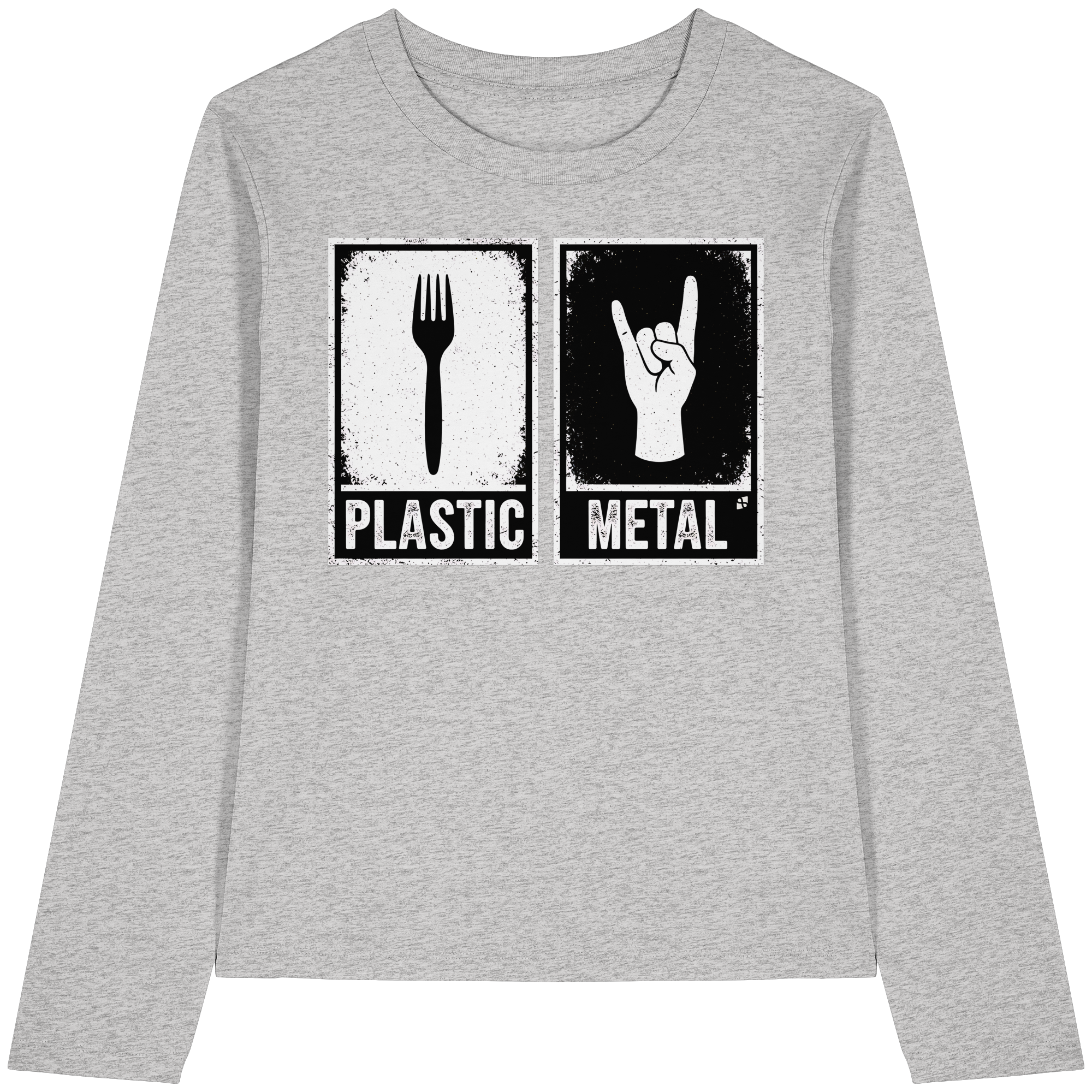 The Art of Fork - Womens Organic Longsleeve T-Shirt