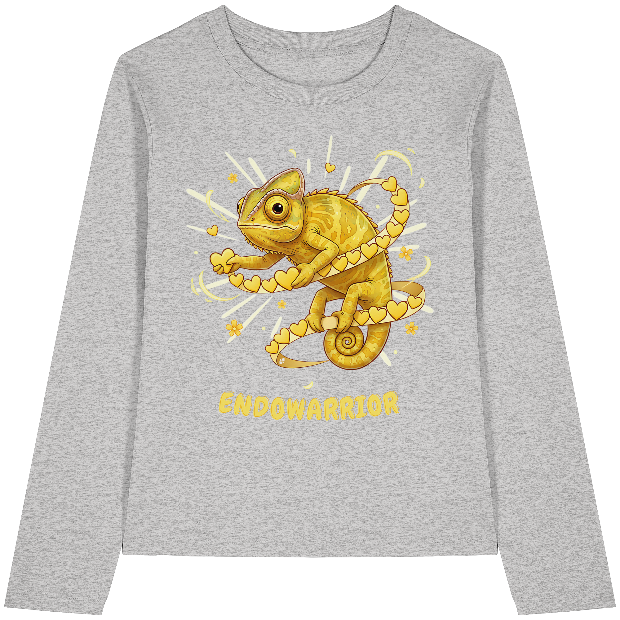 Endowarrior - Womens Organic Longsleeve T-Shirt