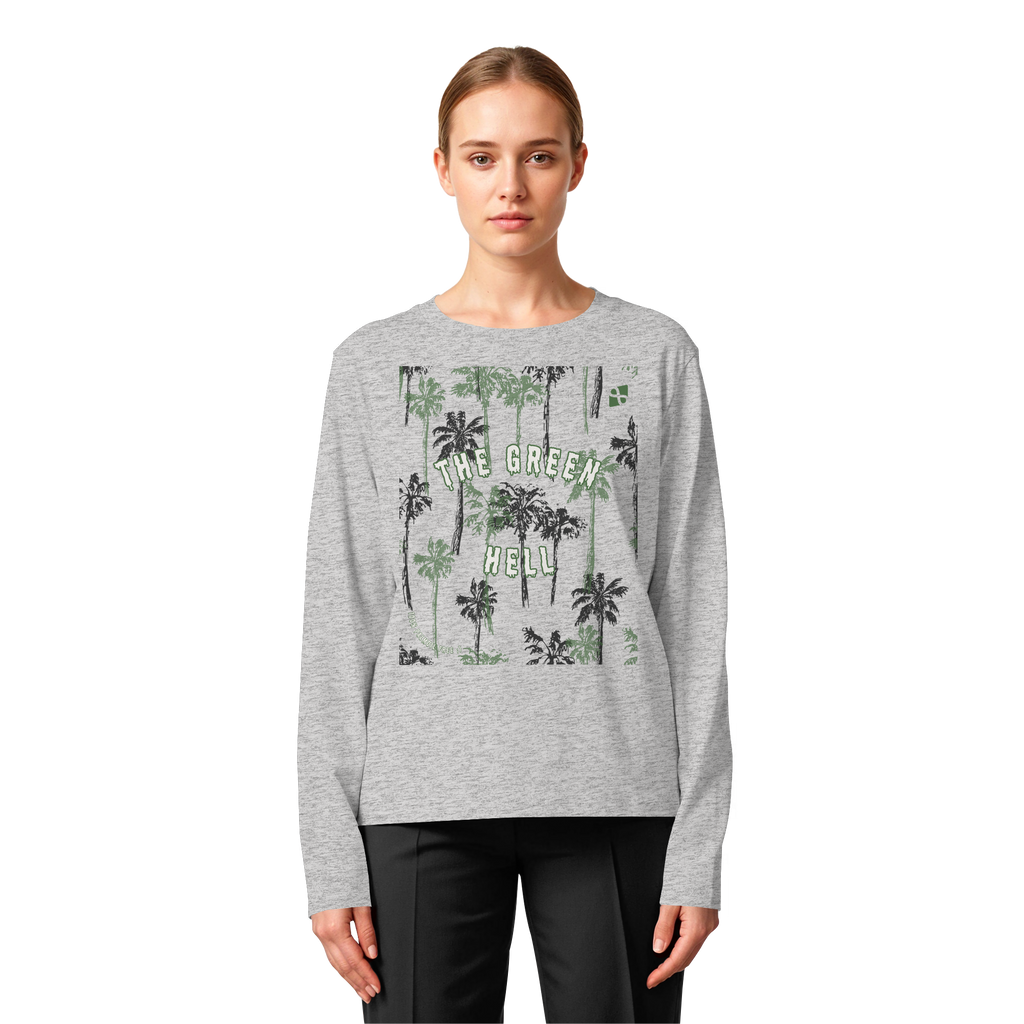The Green Hell - Womens Organic Longsleeve T-Shirt