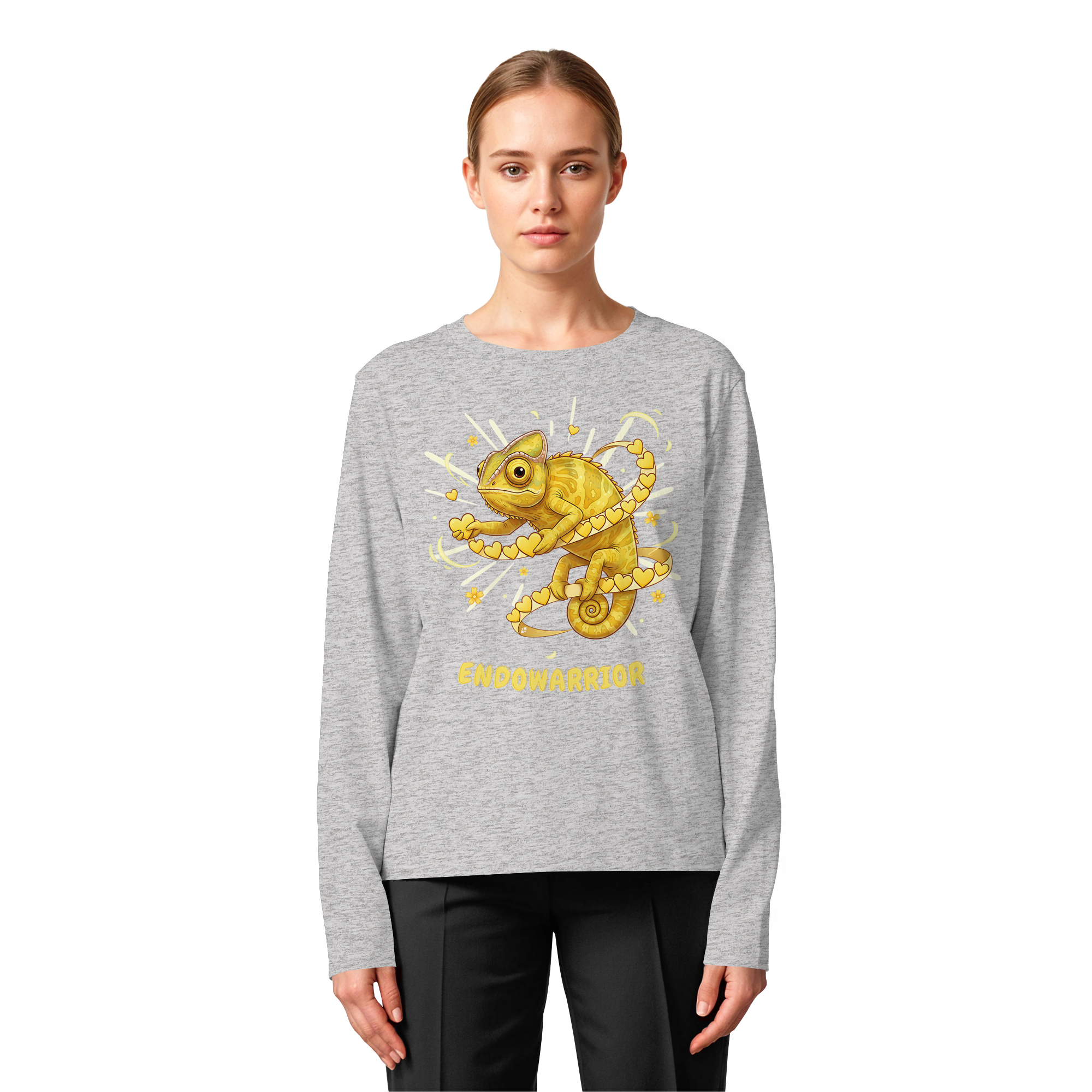 Endowarrior - Womens Organic Longsleeve T-Shirt