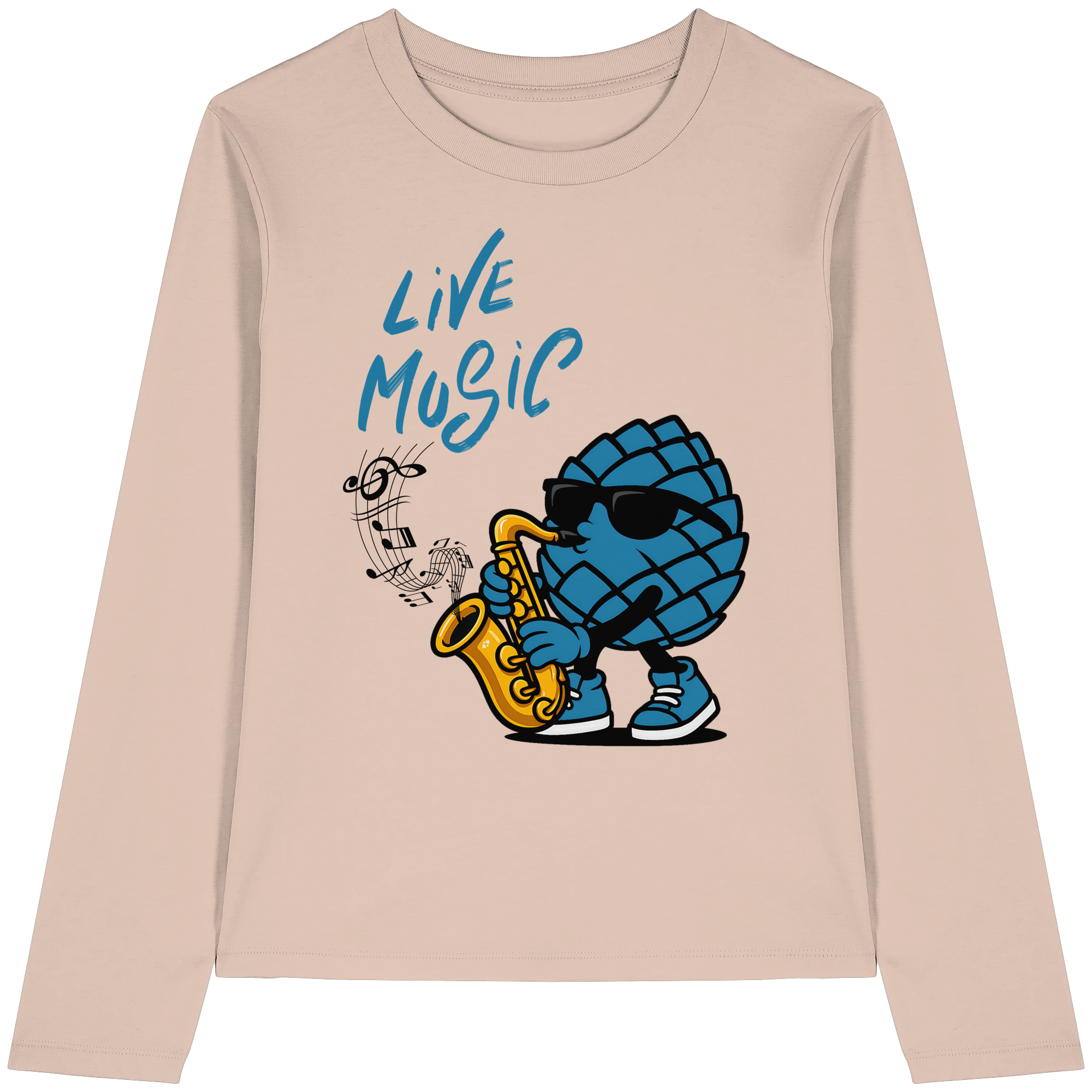 Jazz Zirbi - Womens Organic Longsleeve T-Shirt