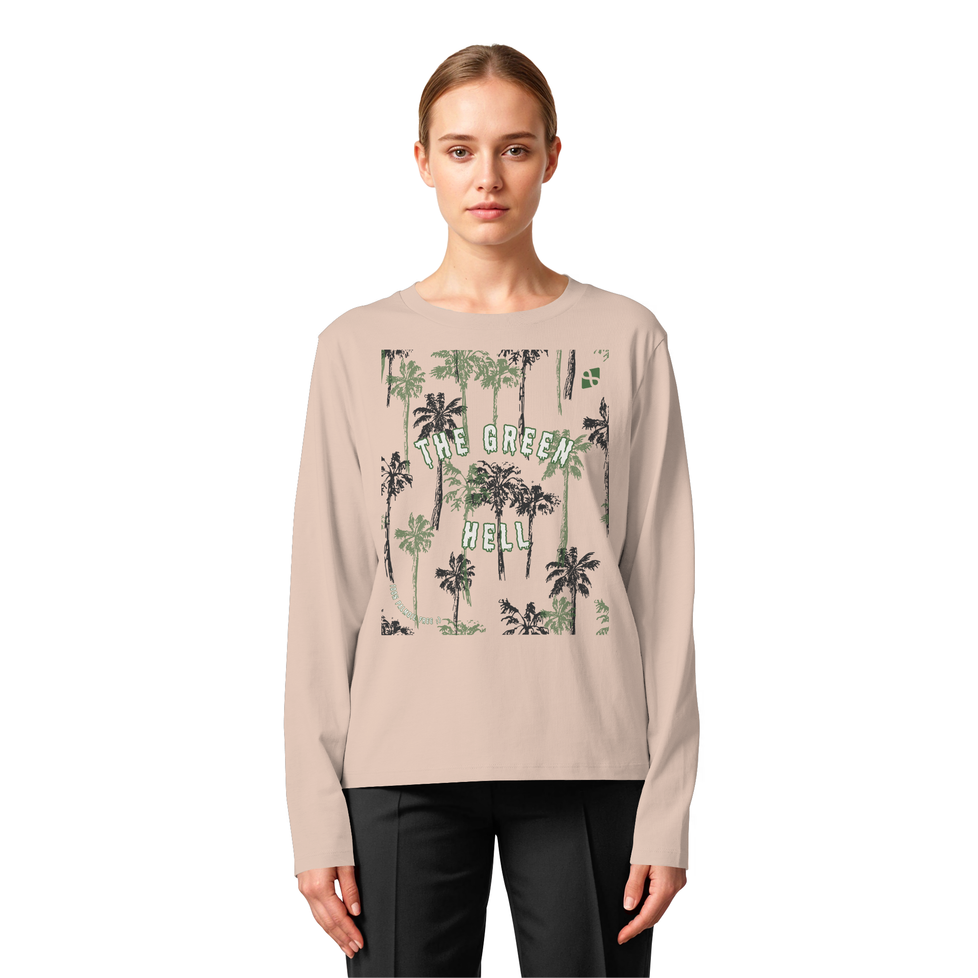 The Green Hell - Womens Organic Longsleeve T-Shirt