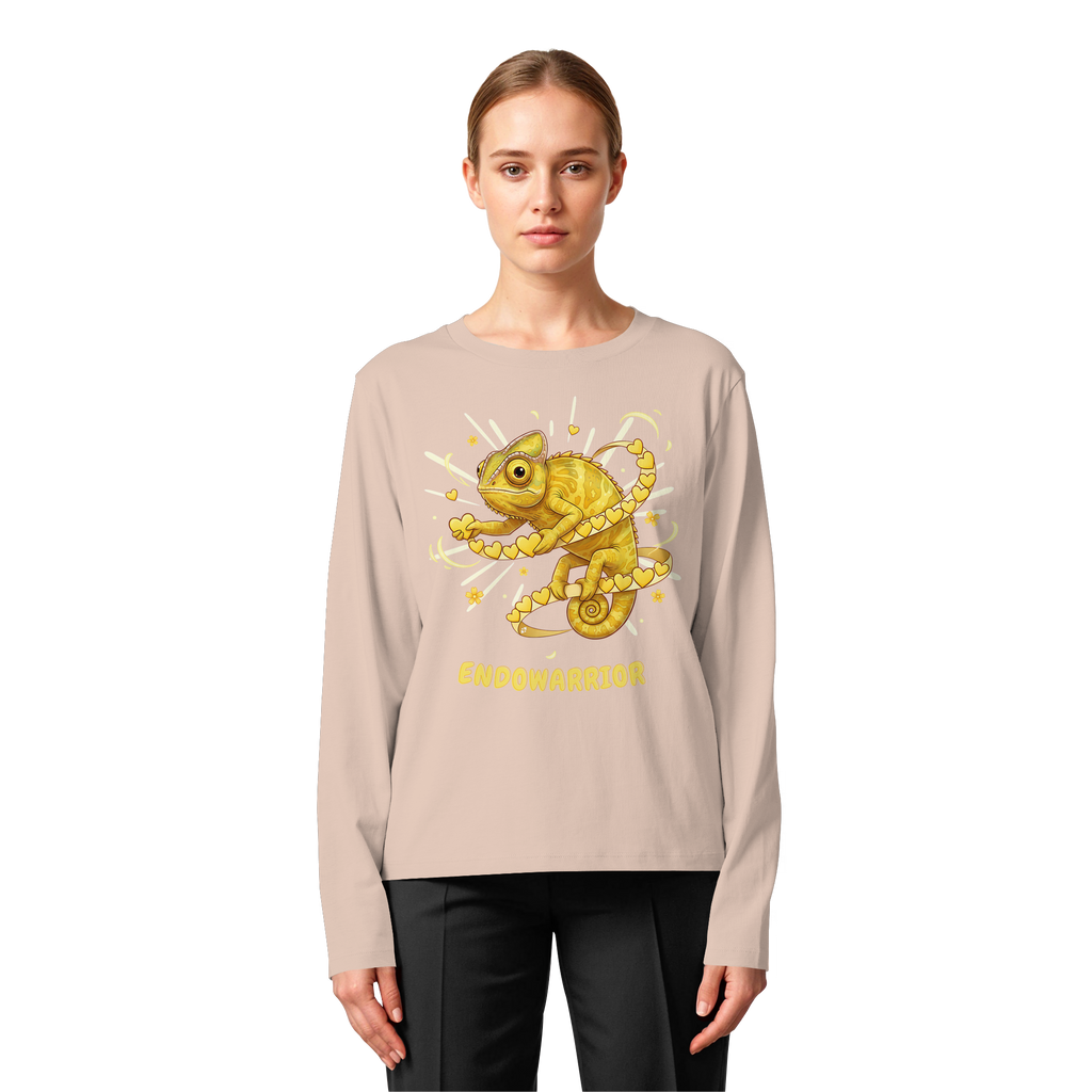 Endowarrior - Womens Organic Longsleeve T-Shirt