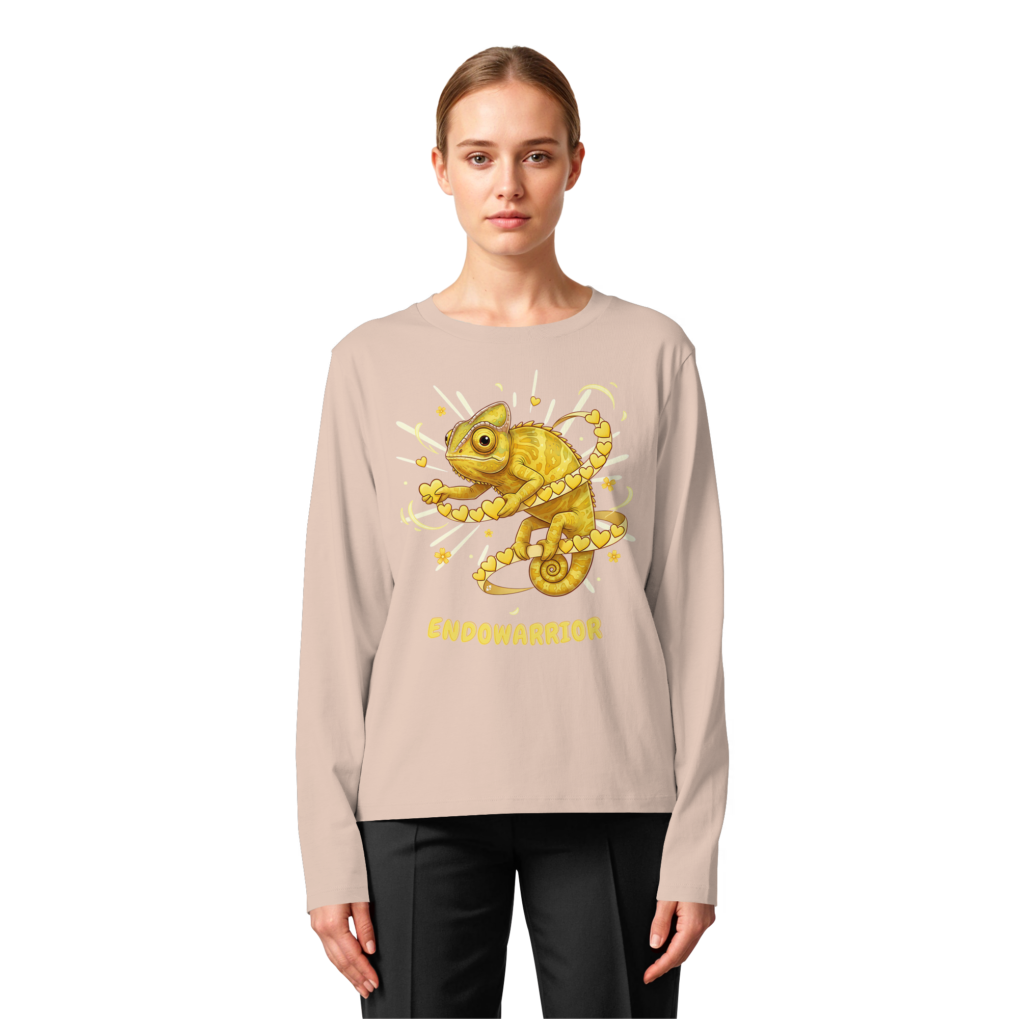 Endowarrior - Womens Organic Longsleeve T-Shirt