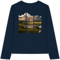 Mountainview - Womens Organic Longsleeve T-Shirt