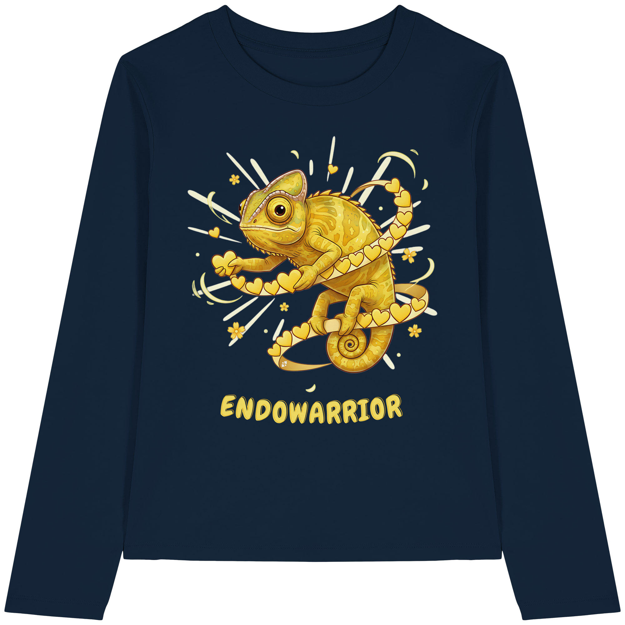 Endowarrior - Womens Organic Longsleeve T-Shirt