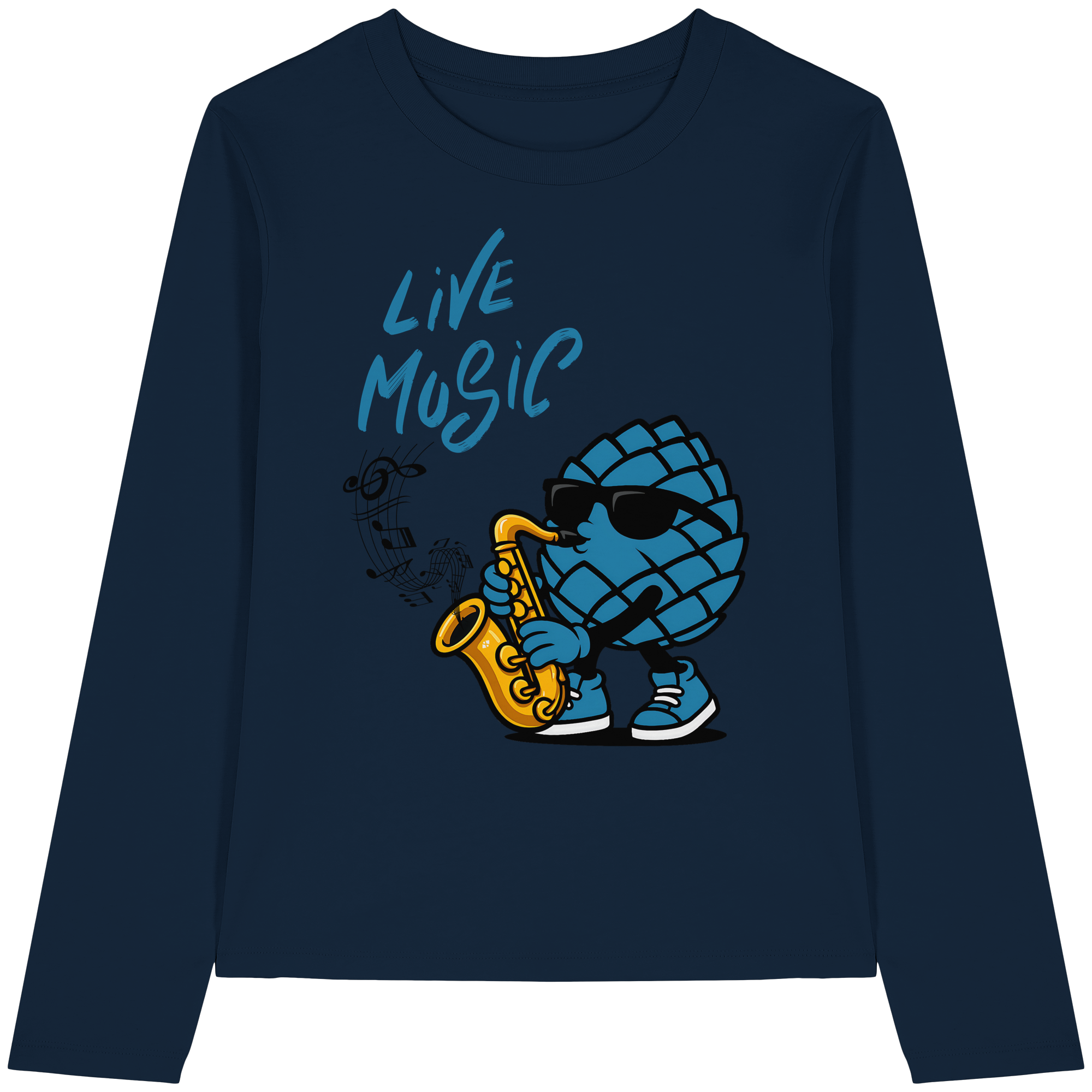 Jazz Zirbi - Womens Organic Longsleeve T-Shirt