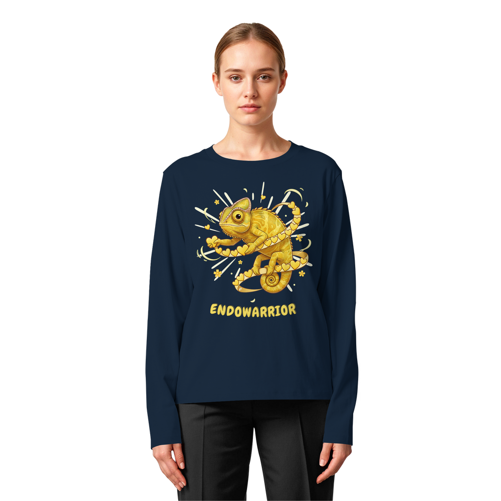 Endowarrior - Womens Organic Longsleeve T-Shirt