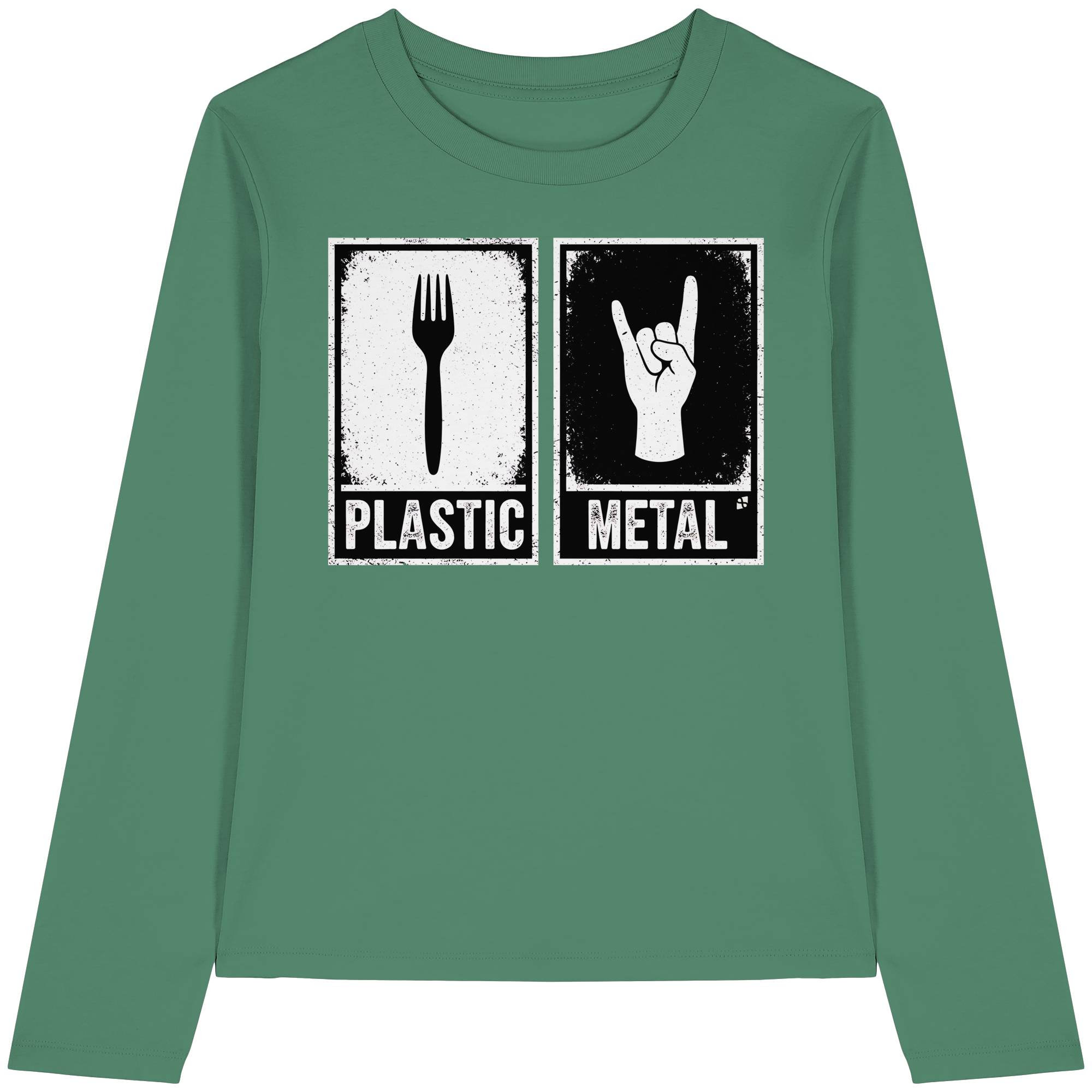 The Art of Fork - Womens Organic Longsleeve T-Shirt