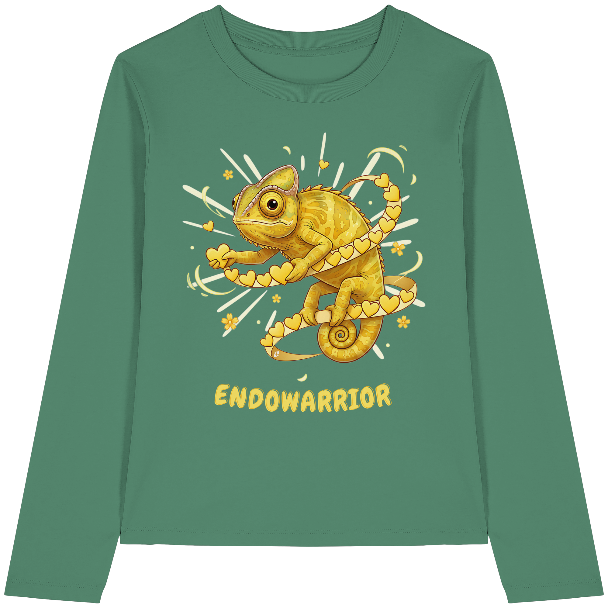 Endowarrior - Womens Organic Longsleeve T-Shirt