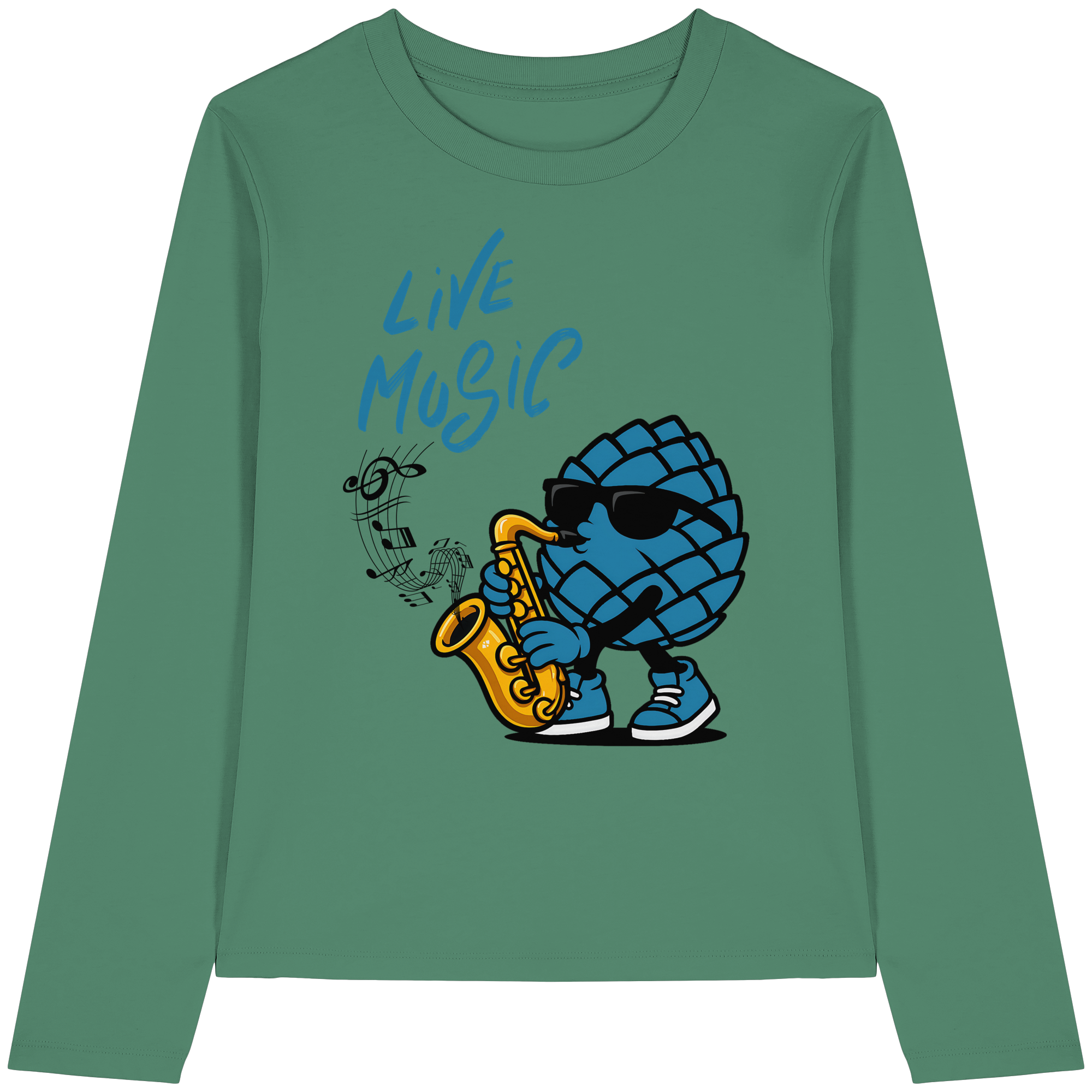 Jazz Zirbi - Womens Organic Longsleeve T-Shirt