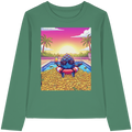 Zirbinator Money & Gold - Womens Organic Longsleeve T-Shirt