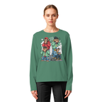 Die vier Stadtaffen - Womens Organic Longsleeve T-Shirt