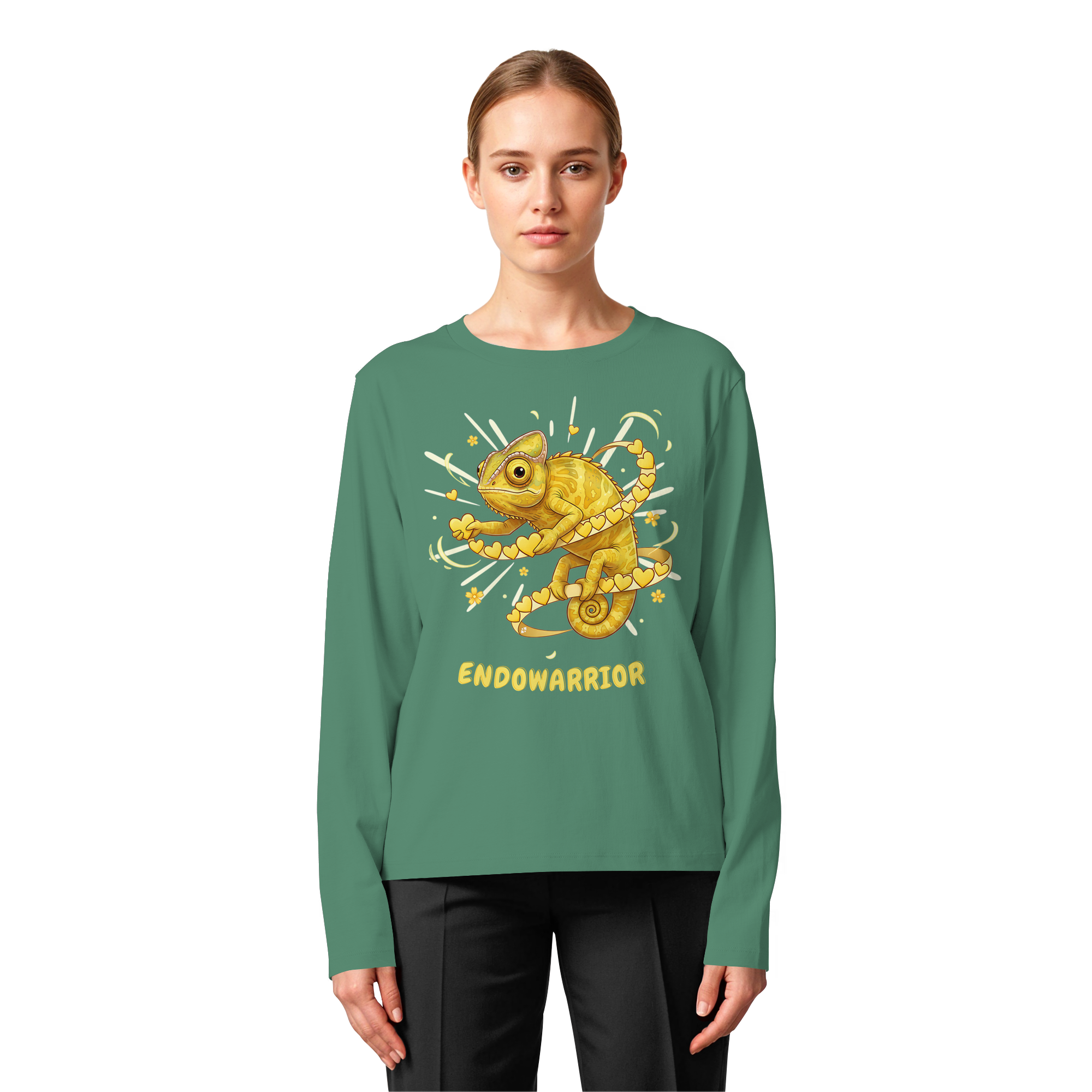 Endowarrior - Womens Organic Longsleeve T-Shirt