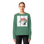 Kirschblüten Vibes - Womens Organic Longsleeve T-Shirt