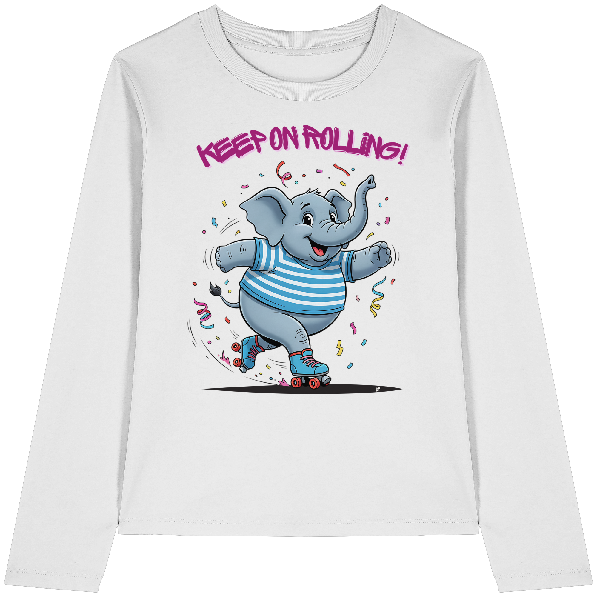 RollerFant - Womens Organic Longsleeve T-Shirt