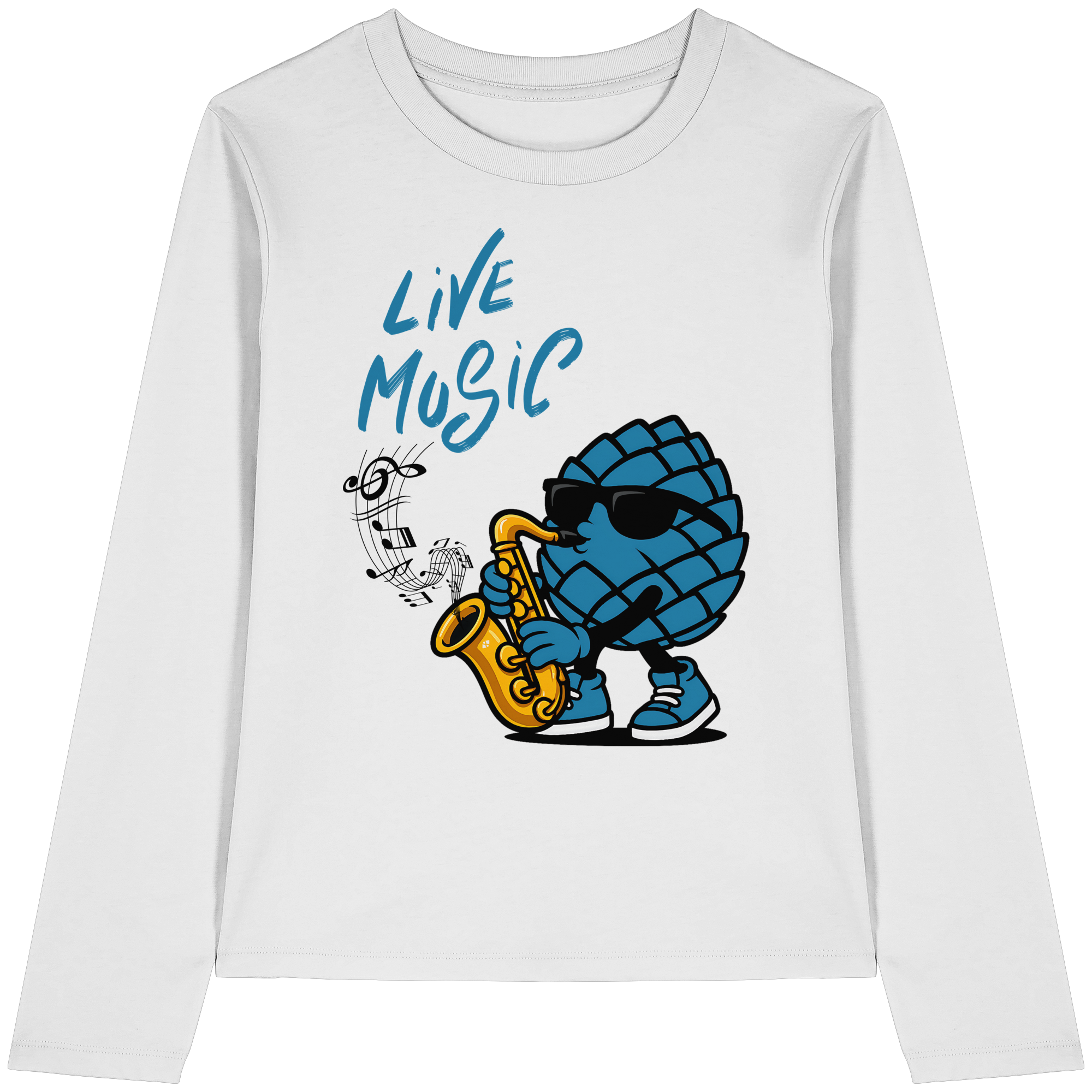 Jazz Zirbi - Womens Organic Longsleeve T-Shirt