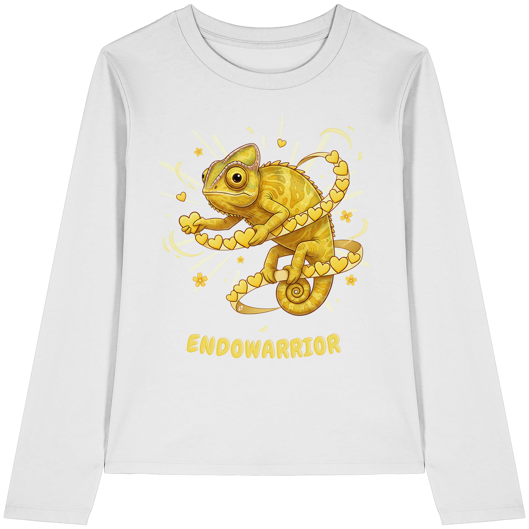 Endowarrior - Womens Organic Longsleeve T-Shirt