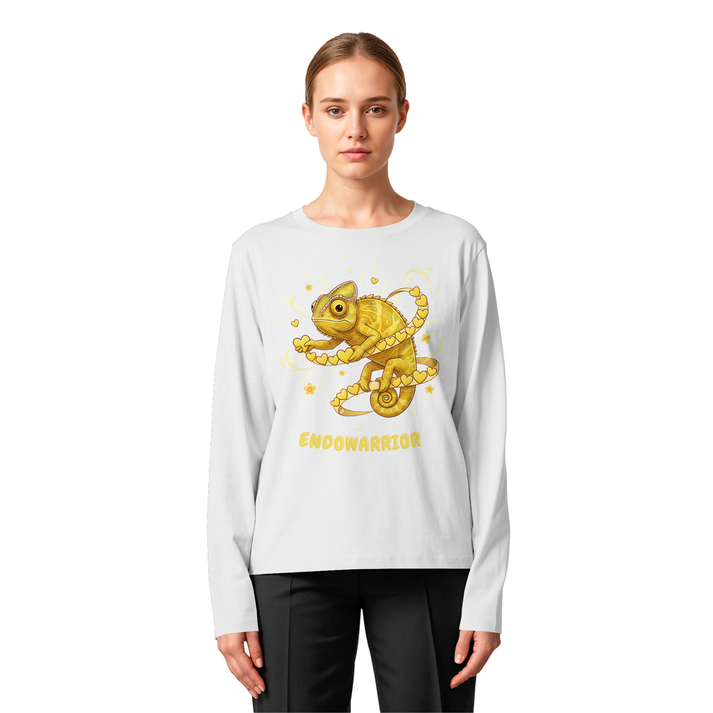 Endowarrior - Womens Organic Longsleeve T-Shirt