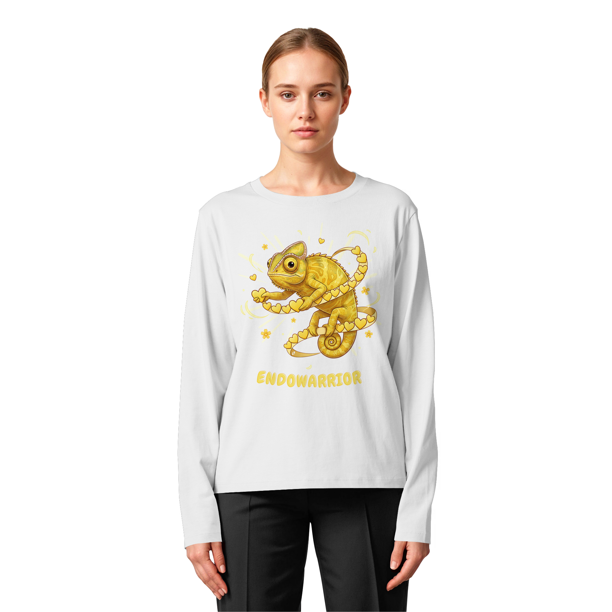 Endowarrior - Womens Organic Longsleeve T-Shirt