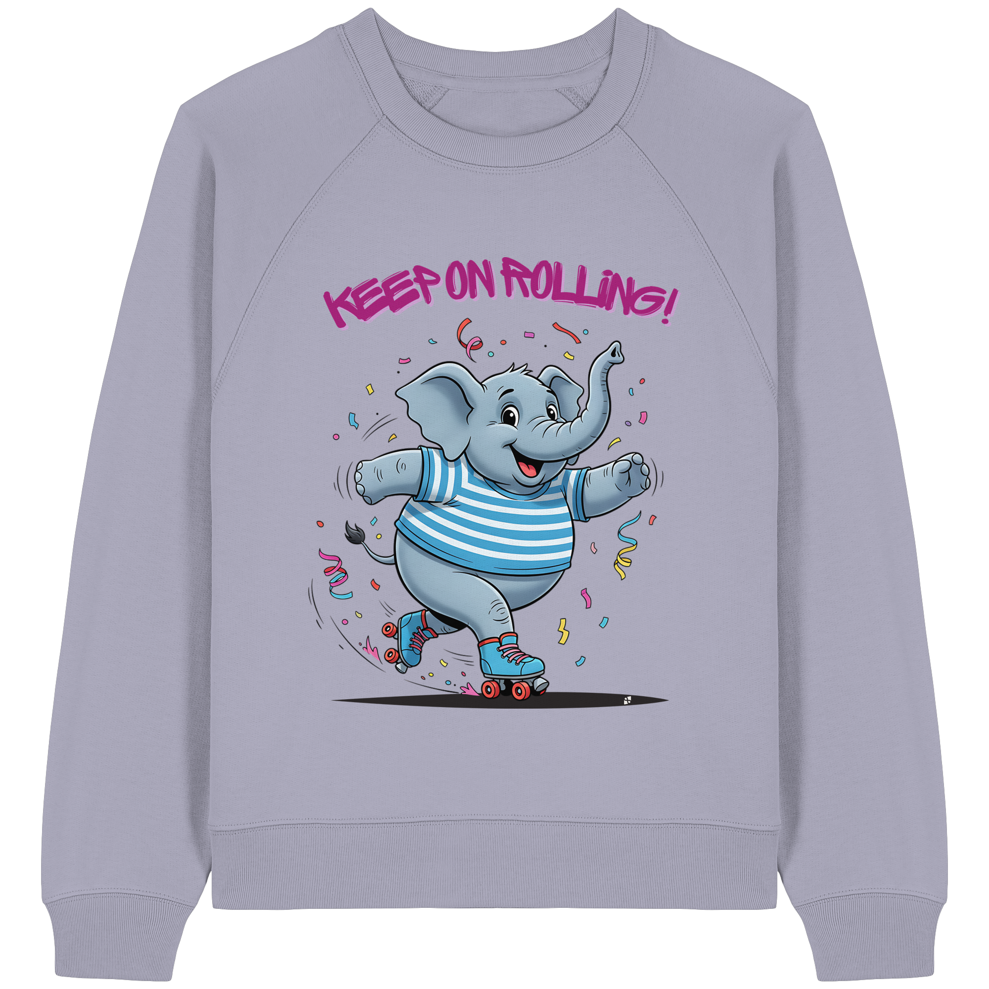 RollerFant - Womens Organic Raglan Sweatshirt