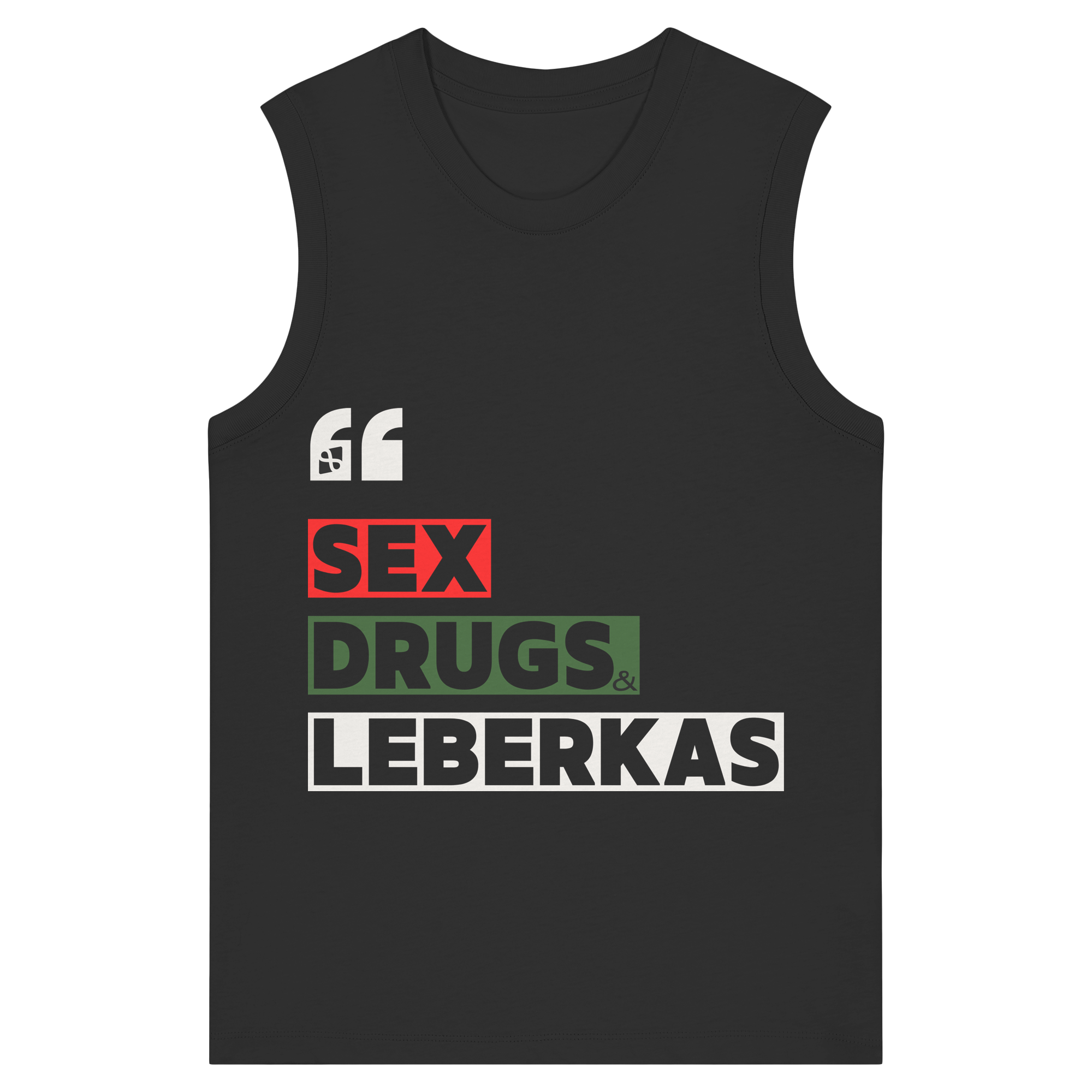 SDL- "SEX DRUGS & LEBERKAS" - Womens Organic Tank Top