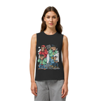 Die vier Stadtaffen - Womens Organic Tank Top