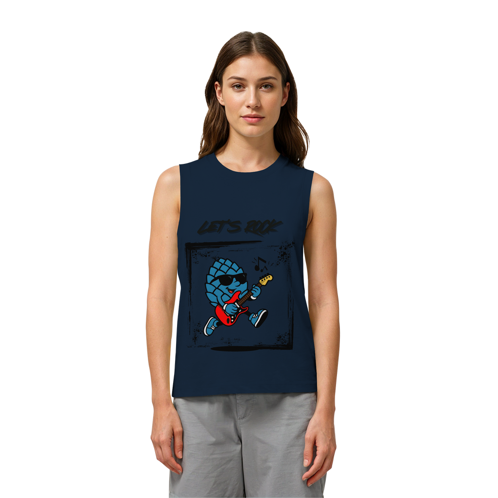 Lets Rock Zirbi - Womens Organic Tank Top