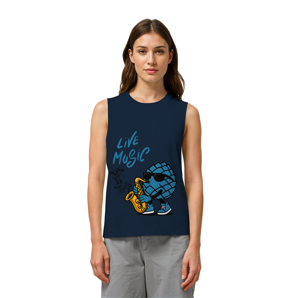 Jazz Zirbi - Womens Organic Tank Top