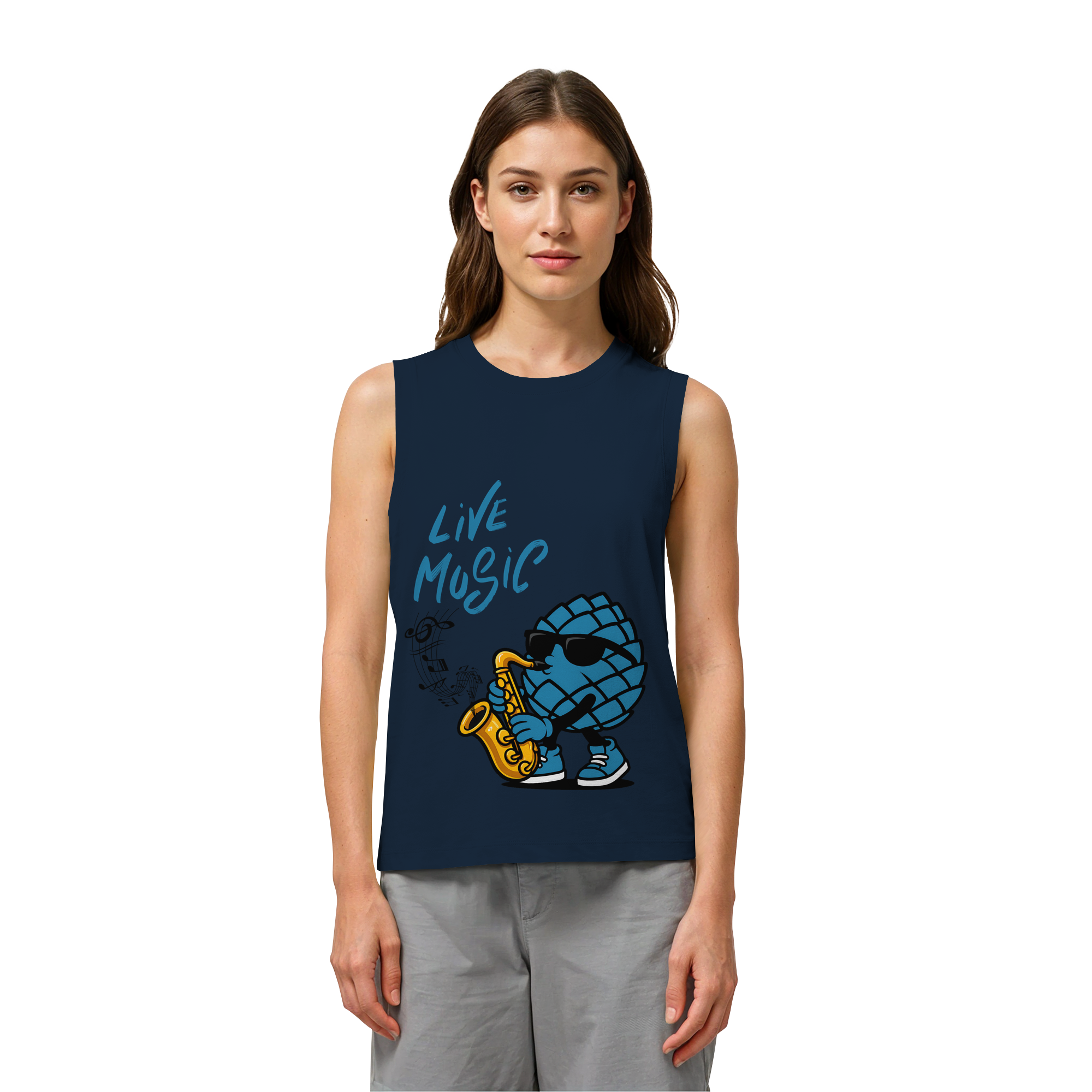 Jazz Zirbi - Womens Organic Tank Top