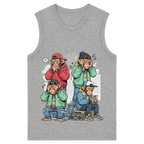 Die vier Stadtaffen - Womens Organic Tank Top