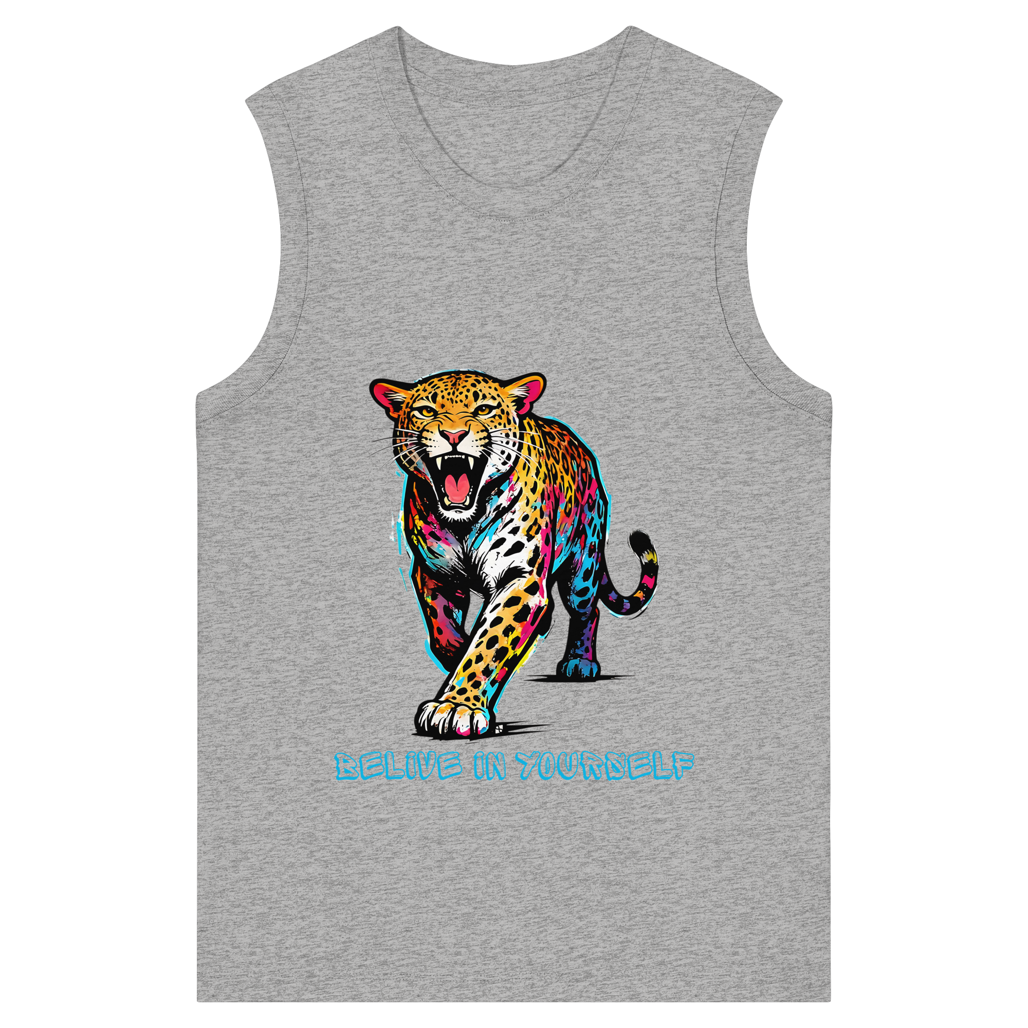 BIY Leopard - Womens Organic Tank Top