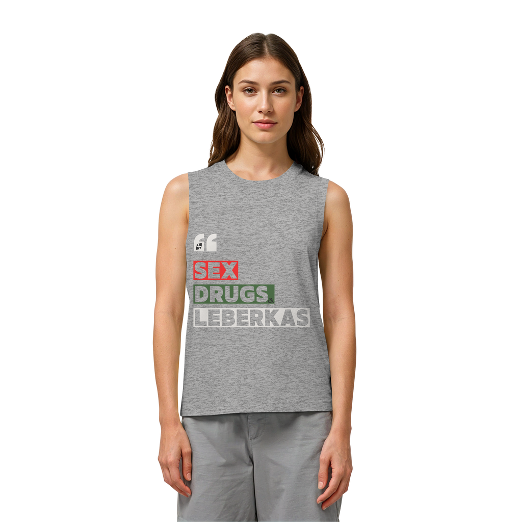 SDL- "SEX DRUGS & LEBERKAS" - Womens Organic Tank Top