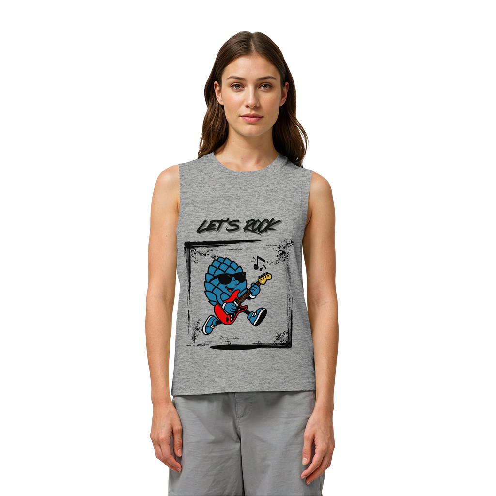 Lets Rock Zirbi - Womens Organic Tank Top