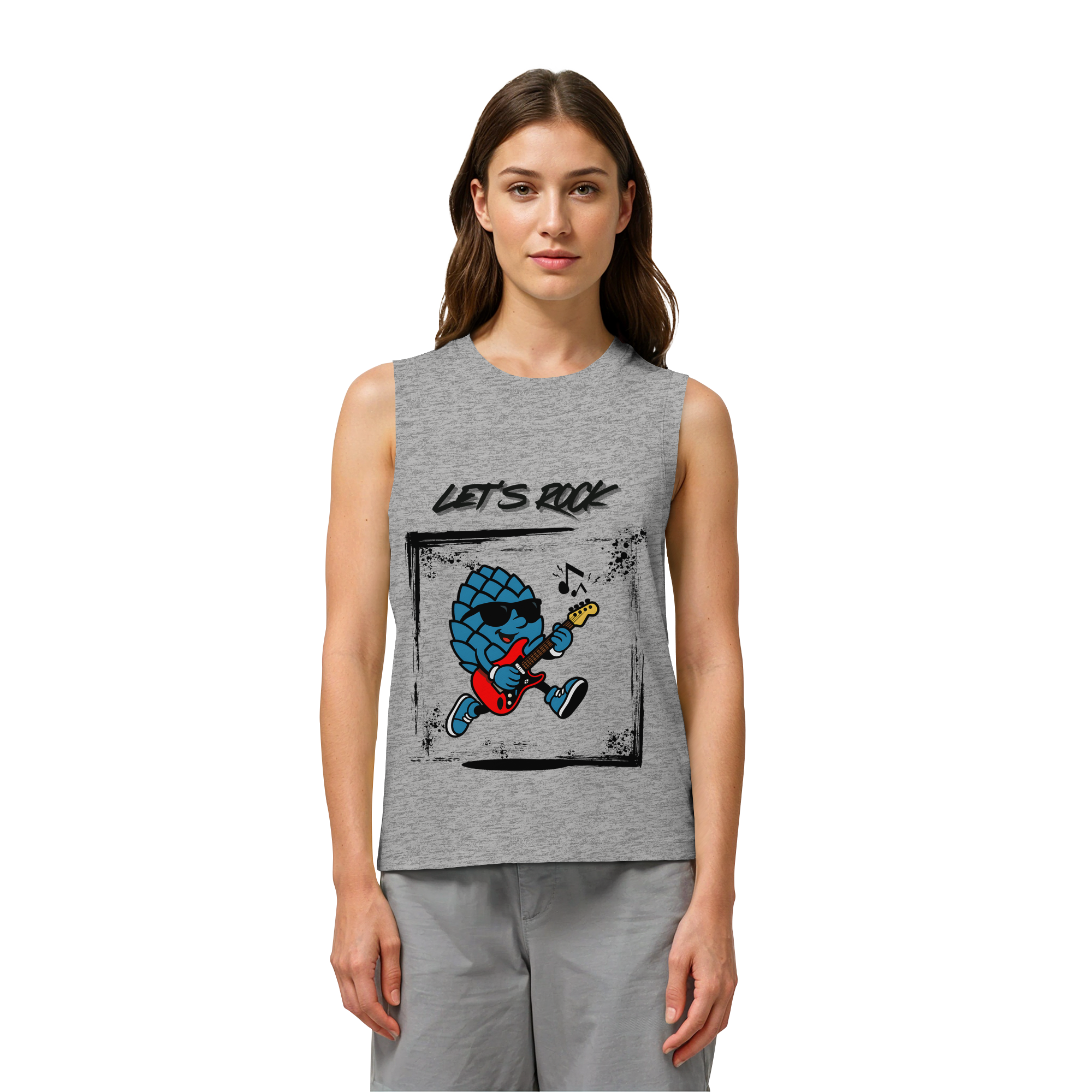 Lets Rock Zirbi - Womens Organic Tank Top